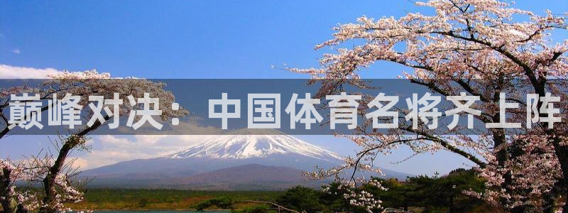 J9官方正版app集团官网网址：巅峰对决：中国体育名